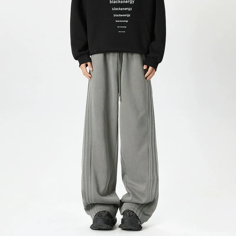 Hip-Hop Wide-Leg Sweatpants