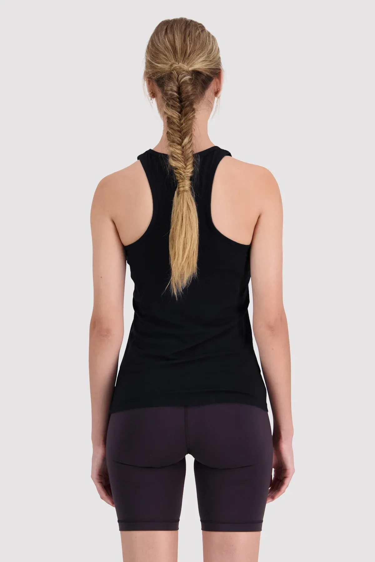 Icon Merino Tank - Black