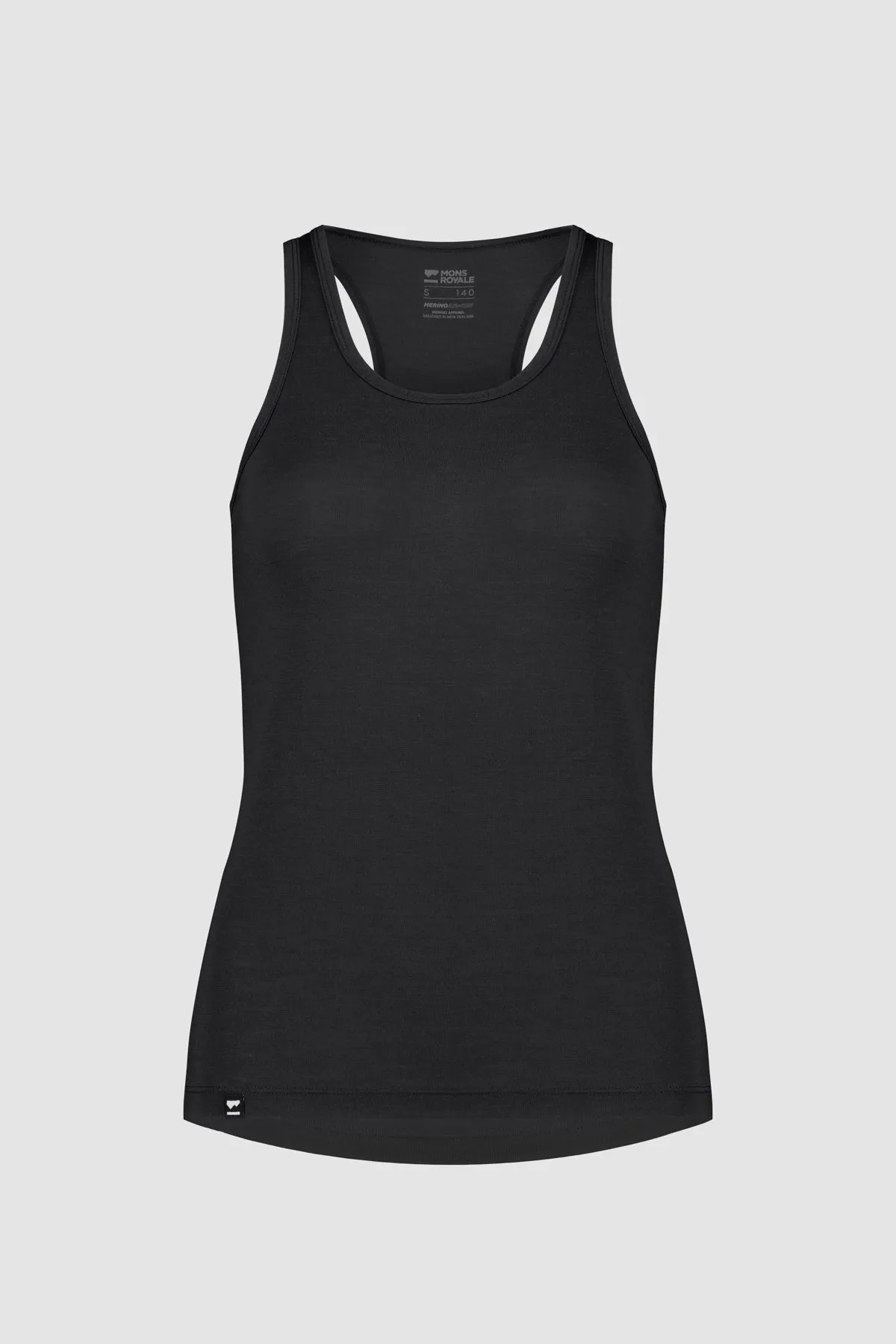 Icon Merino Tank - Black