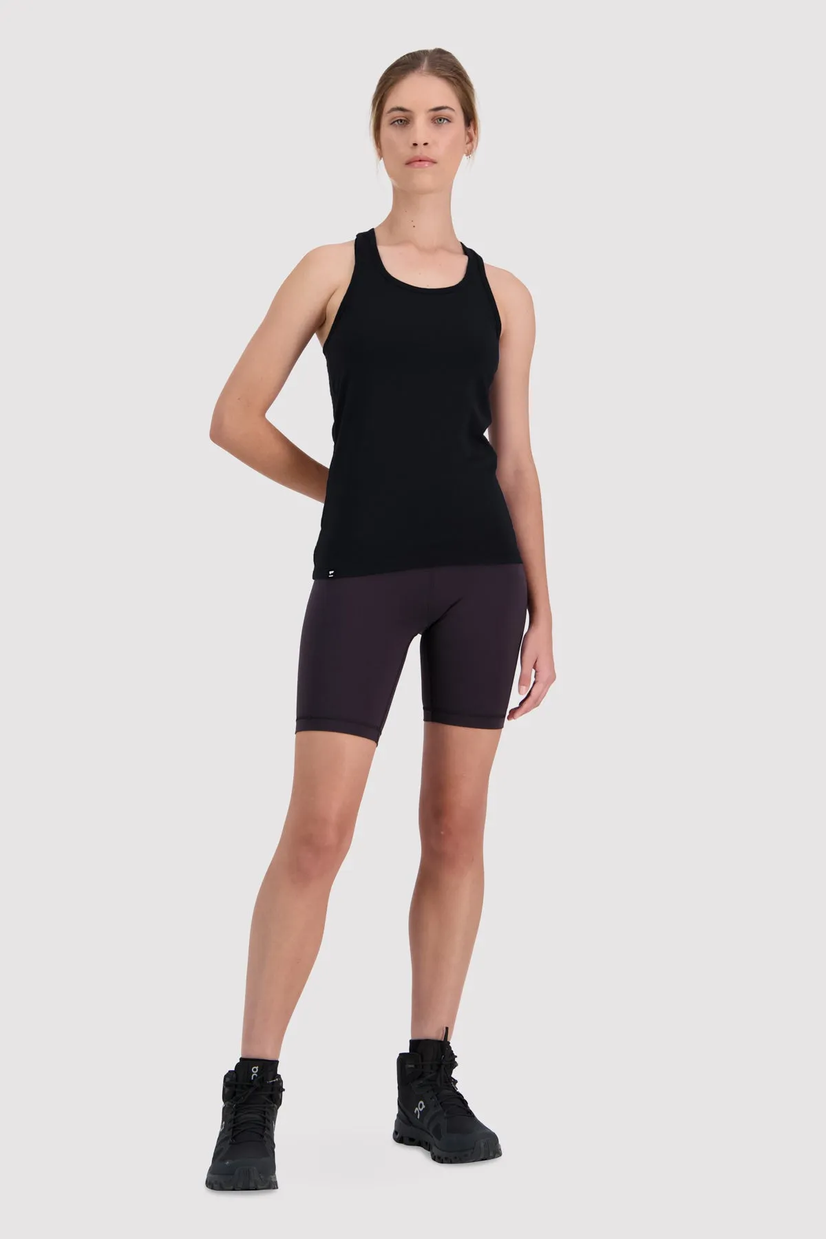 Icon Merino Tank - Black