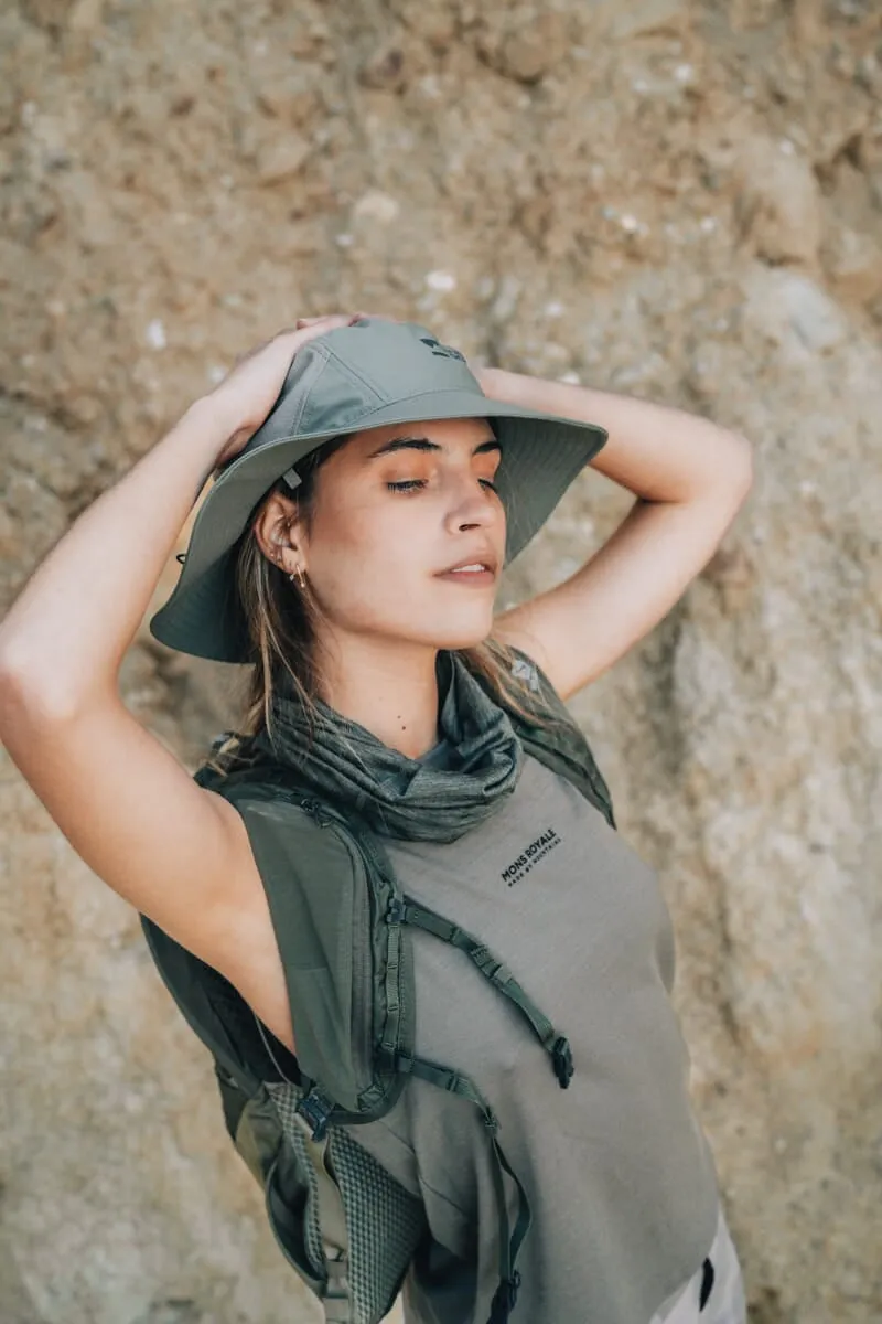 Icon Merino Tank - Walnut