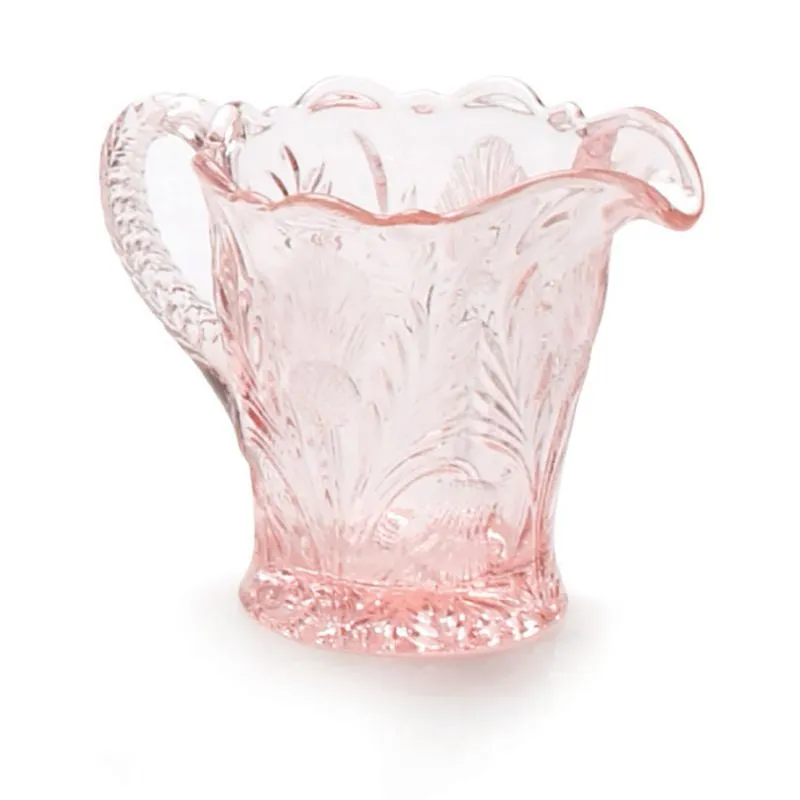 Inverted Thistle Glass Creamer - 4 Color Options
