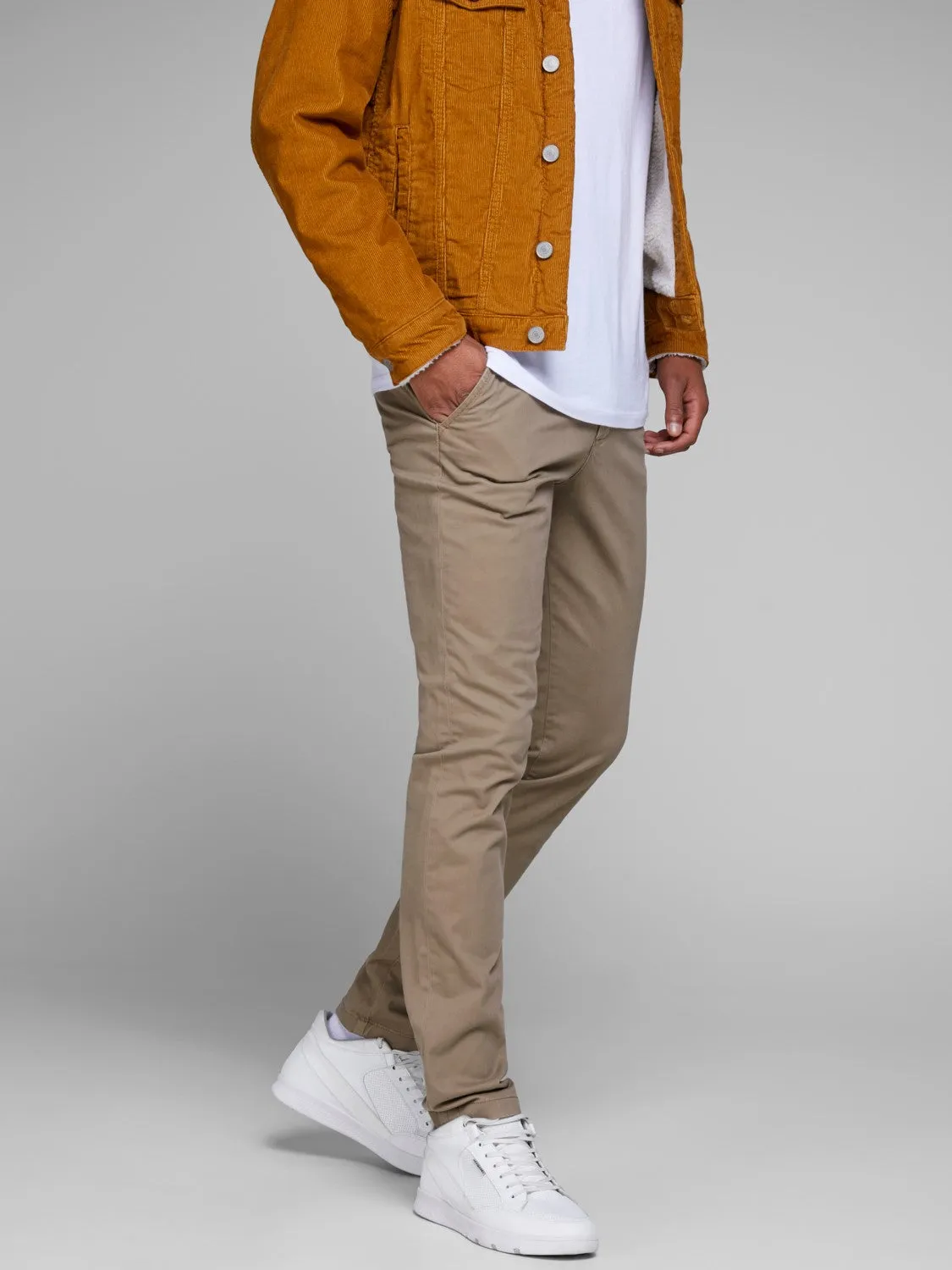 Jack Jones Marco Bowie Slim Fit Chino Beige