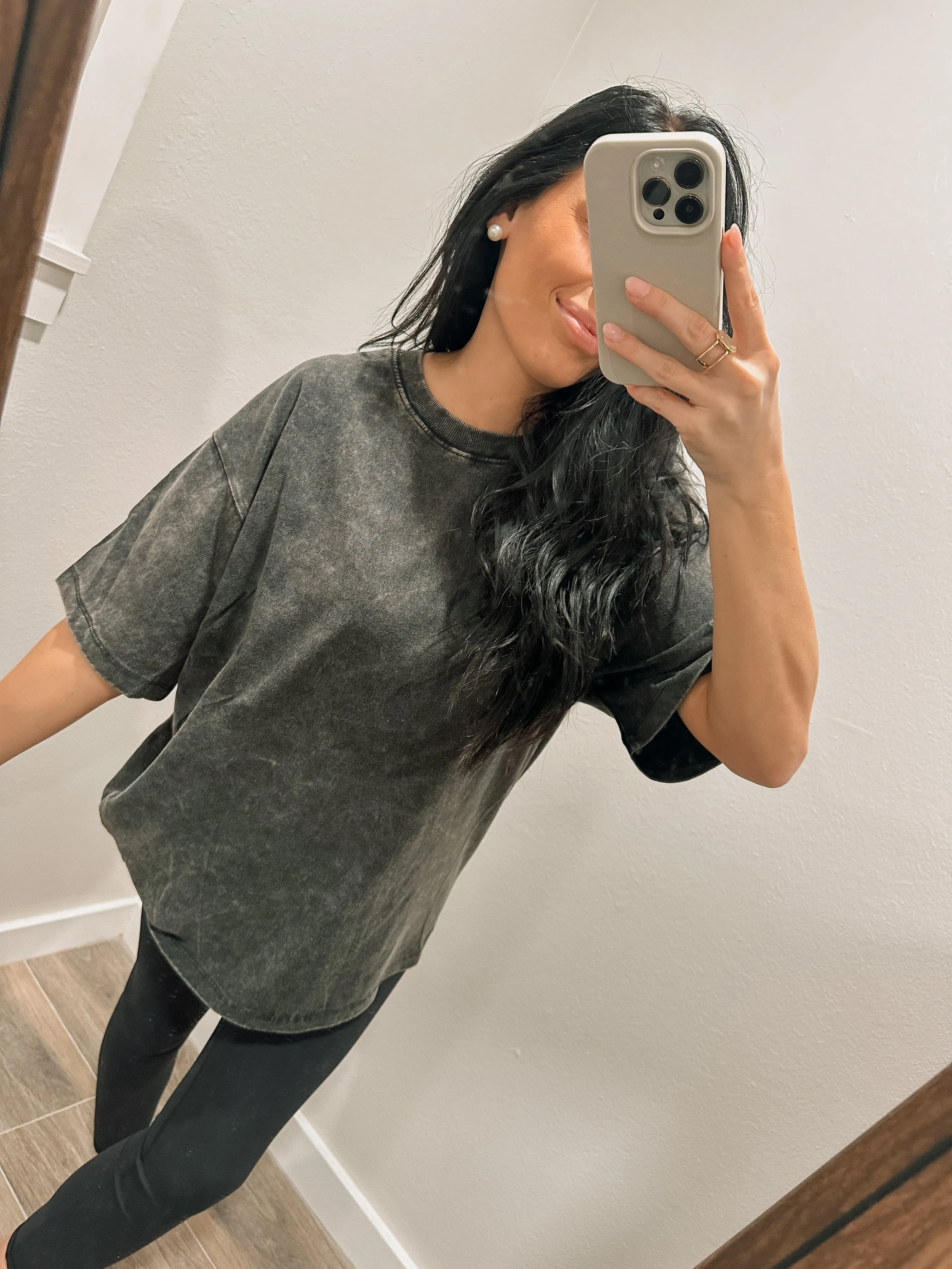 Jade Acid Wash tee
