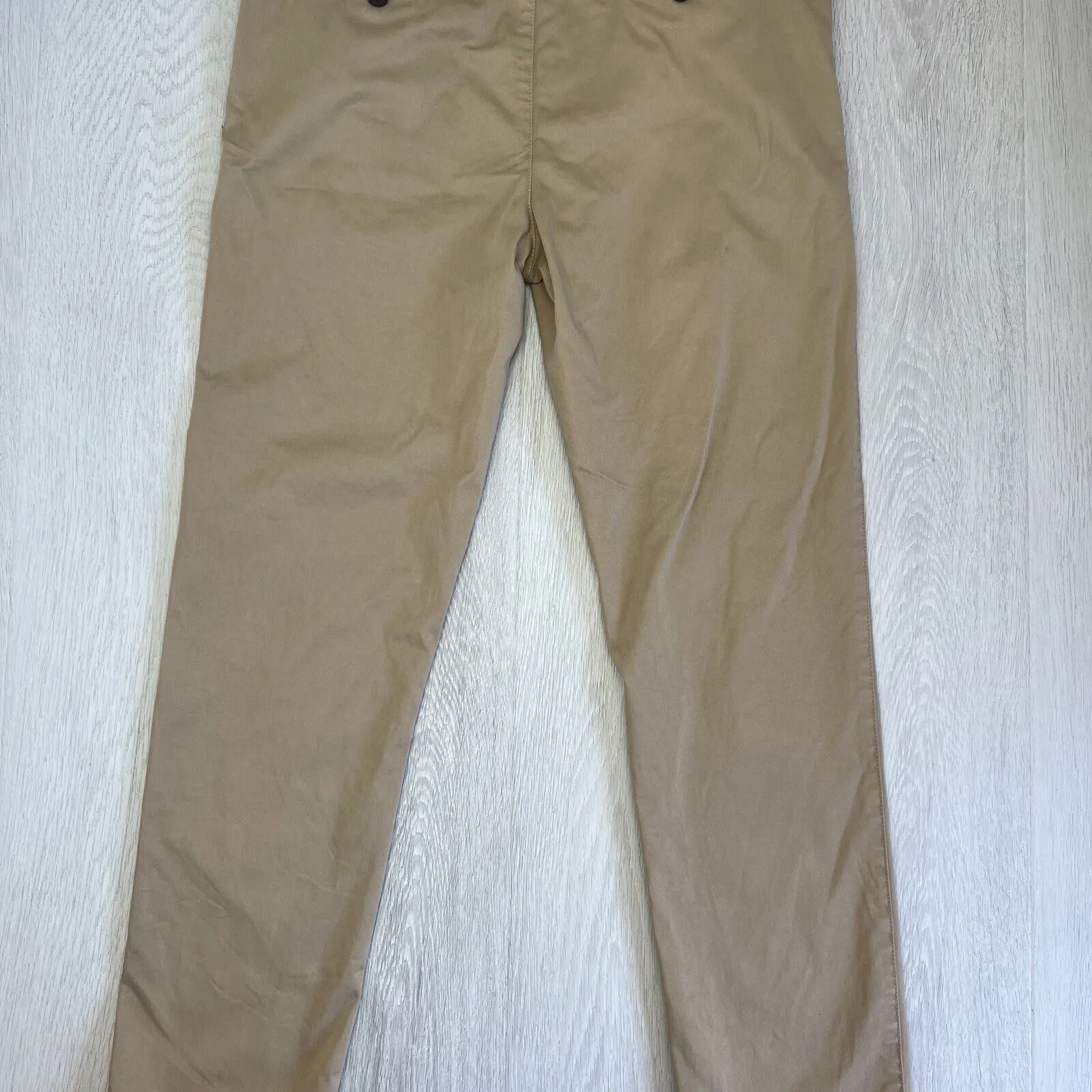 James Harper Mens Slim Beige Chinos Size 34