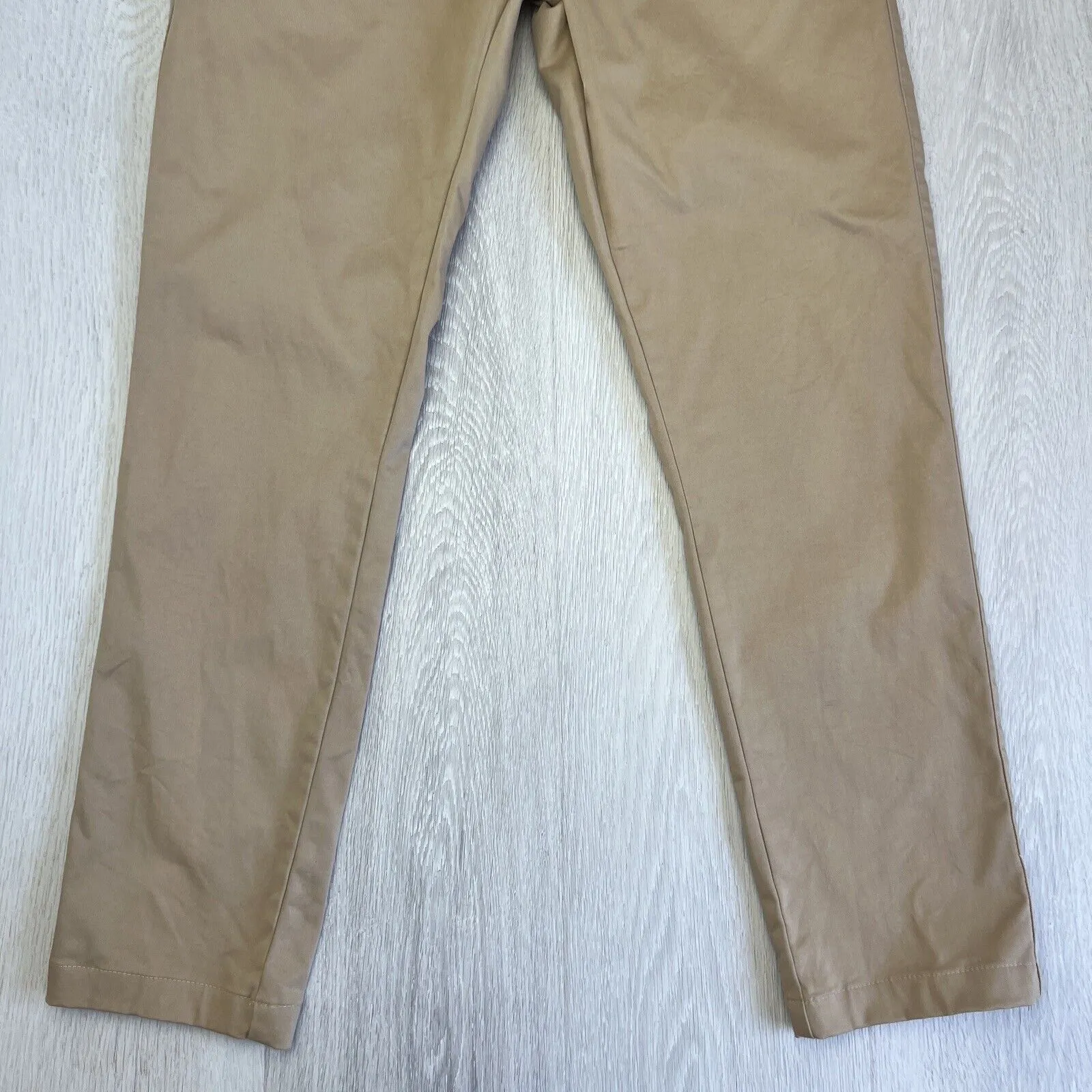 James Harper Mens Slim Beige Chinos Size 34