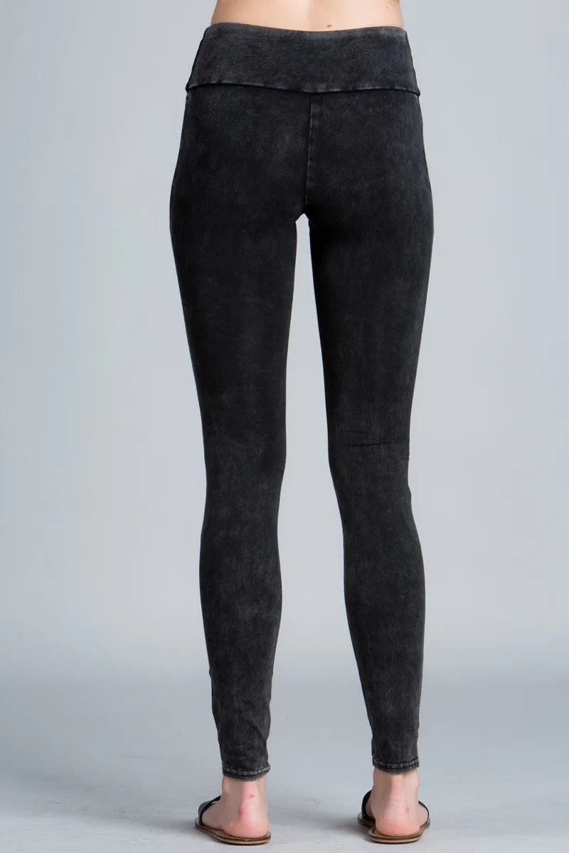 Jayden Moto Leggings - Black
