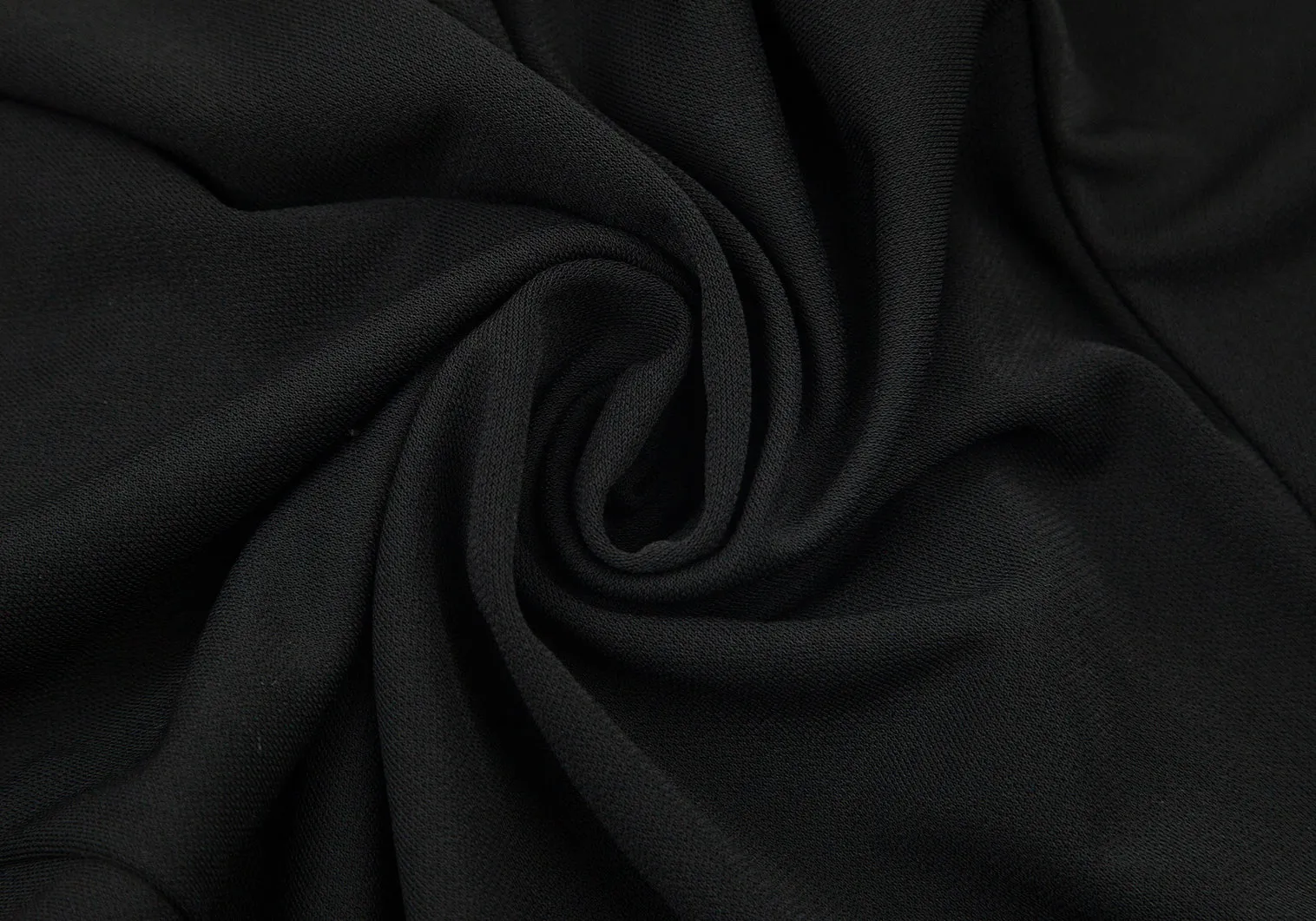 Jean-Paul Gaultier Paris. FEMME. Super Wide Black Hem Tape Design Pants