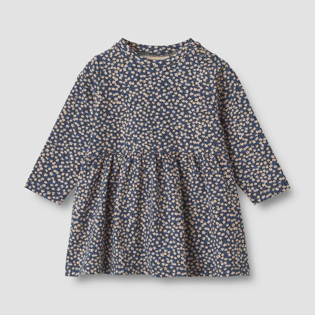 Jersey Dress L/S Sessa Baby Blue Flowers