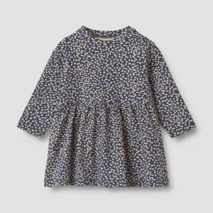 Jersey Dress L/S Sessa Baby Blue Flowers