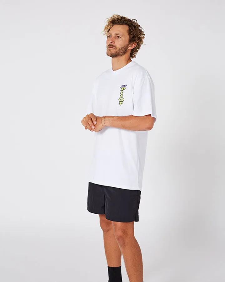 Jetpilot Big Air Mens Tee - White