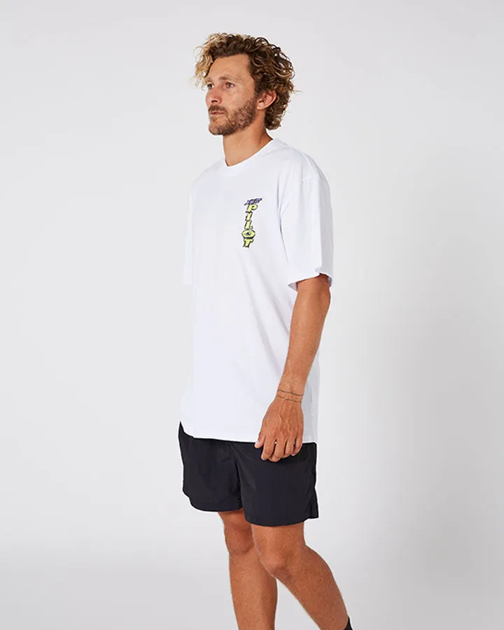 Jetpilot Big Air Mens Tee - White