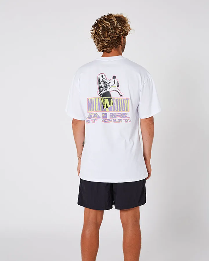 Jetpilot Big Air Mens Tee - White
