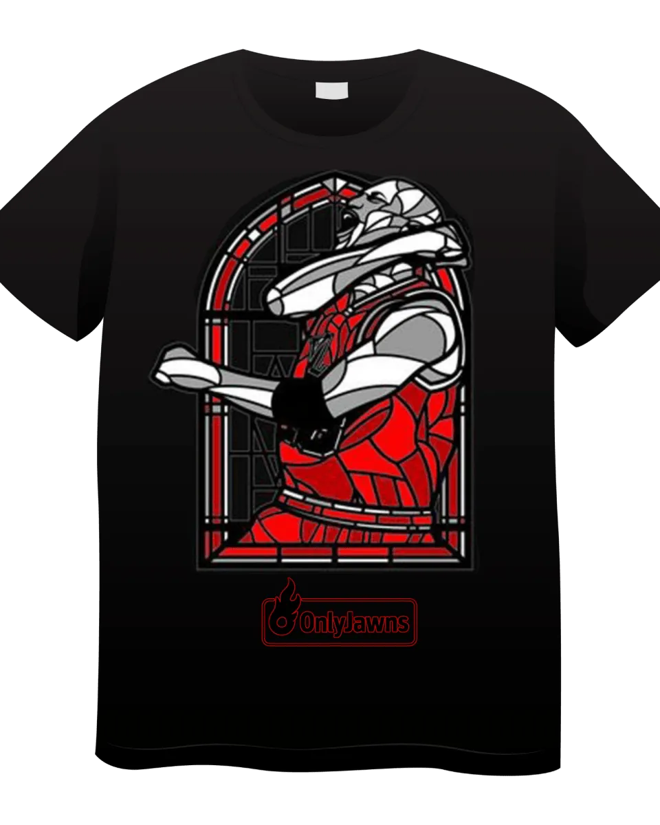 Jordan 11 Bred Jordan Glass - Original Jawns - Black T-Shirt
