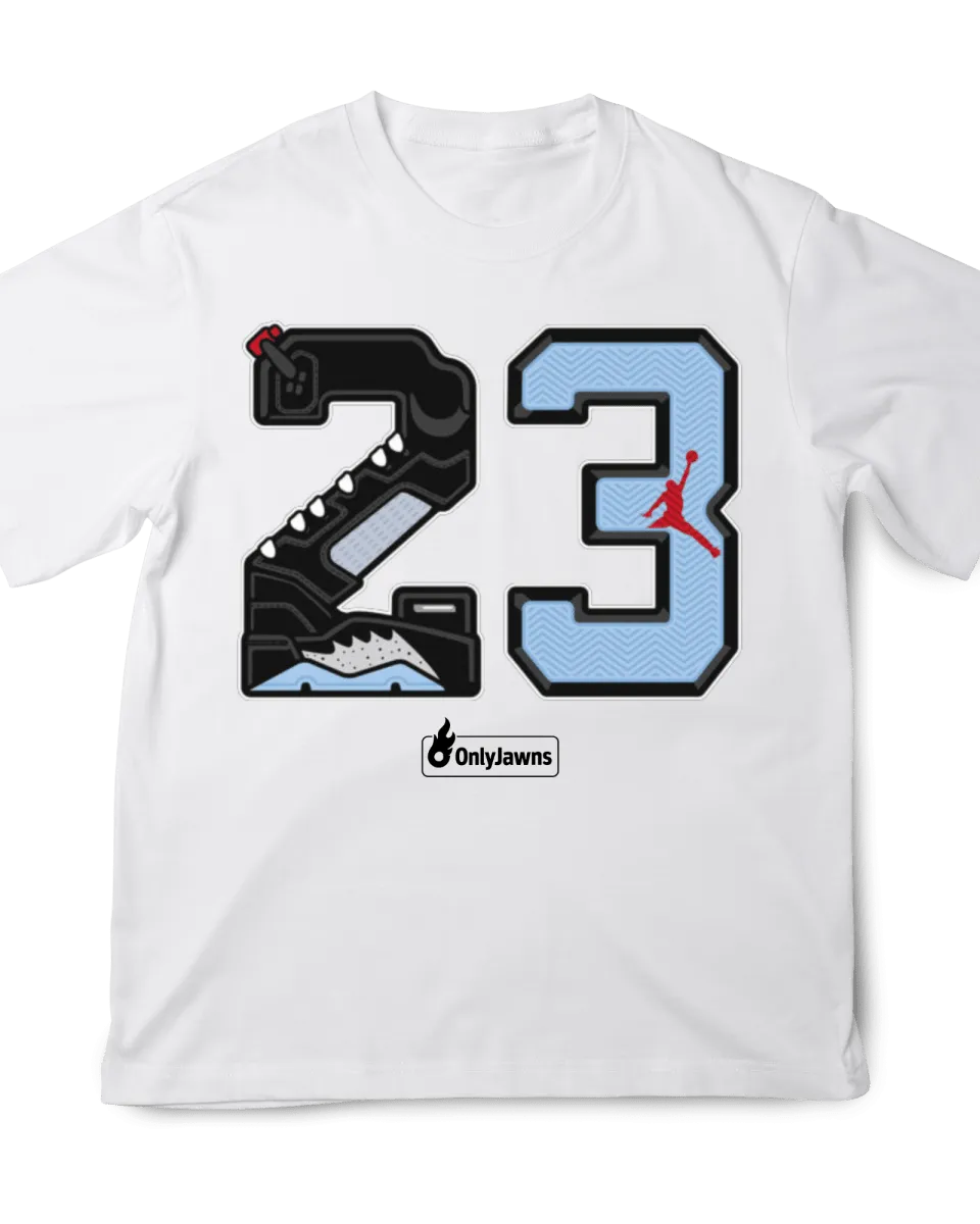 Jordan 5 Metallic 23 - Original Jawns - White T-Shirt