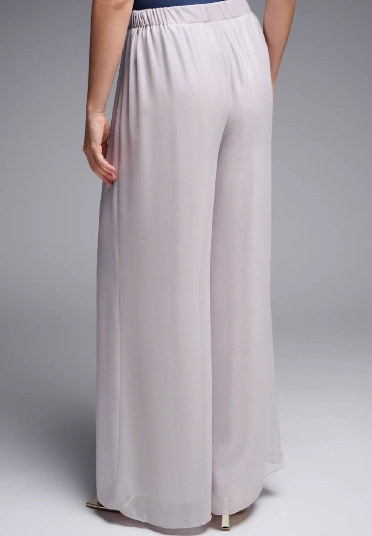 Joseph Ribkoff Chiffon Wide Leg Pants