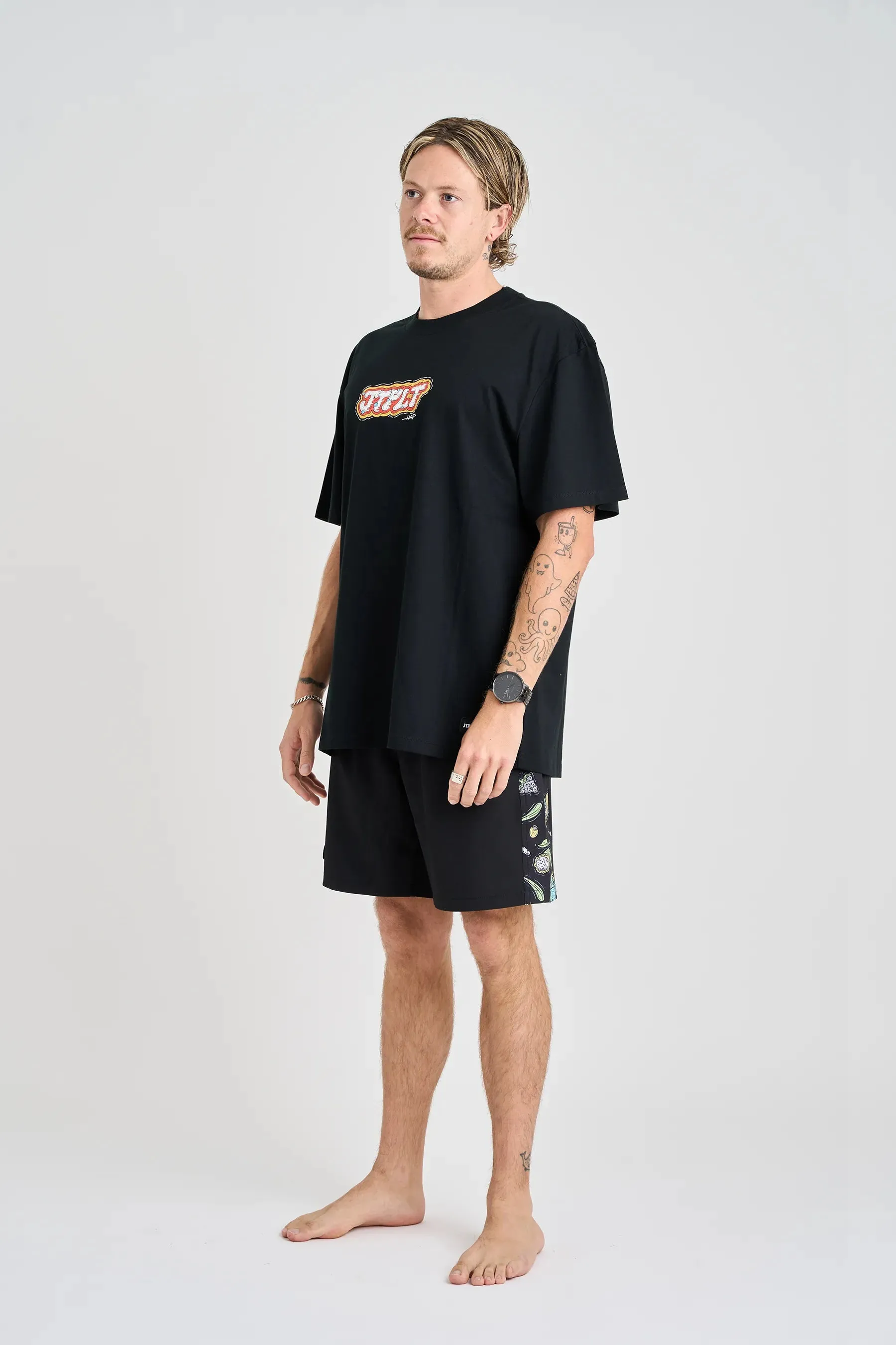 JTPLT x Tom Hadley - Logo Tee - Black