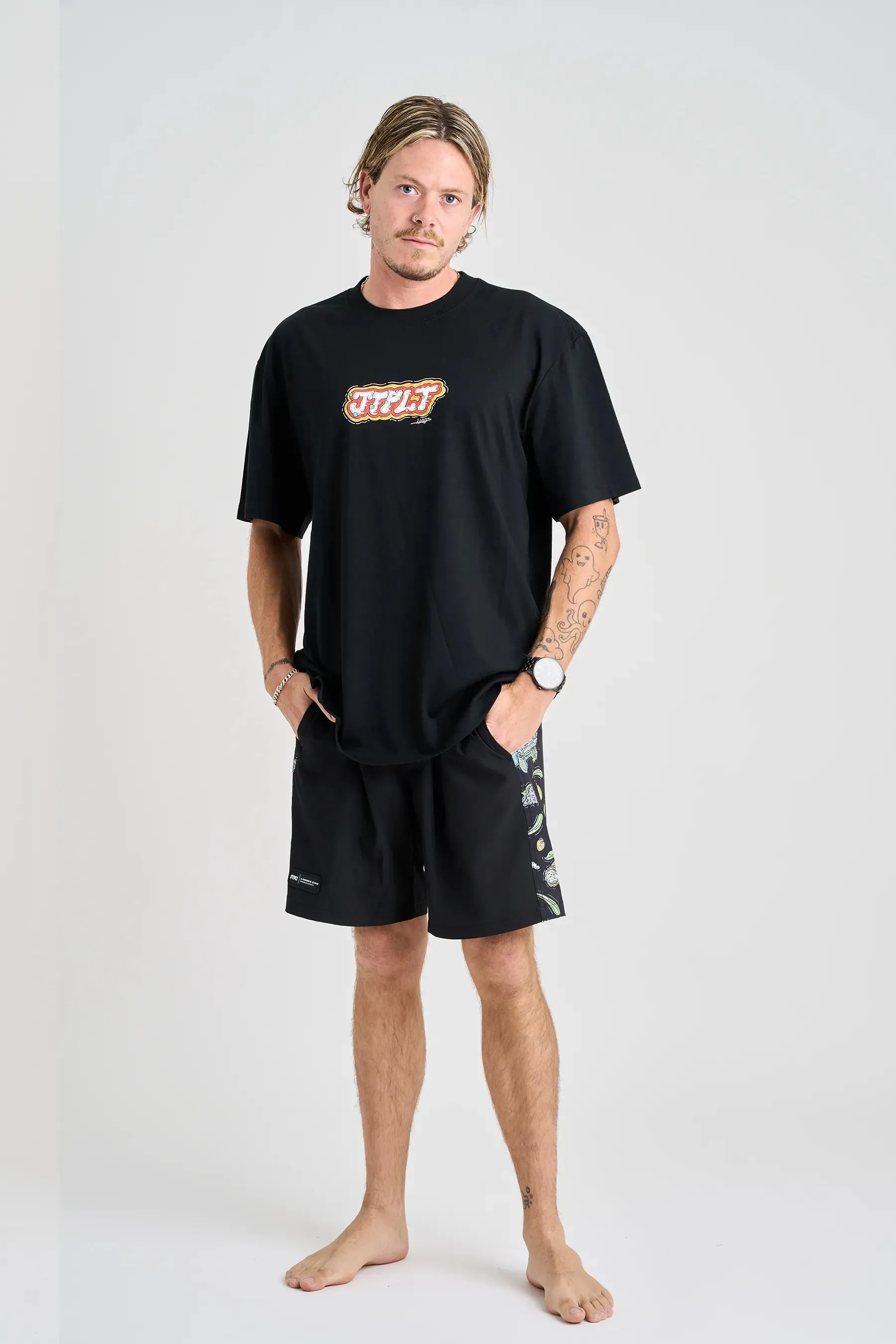 JTPLT x Tom Hadley - Logo Tee - Black