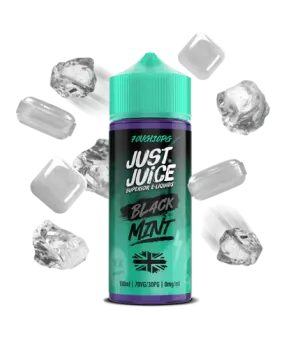 Just Juice Black Mint 100ml 0mg Shortfill