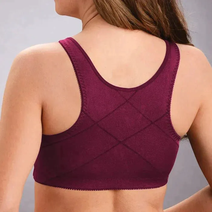 Katya - Comfort Front Closure Woman's Supportive Bra