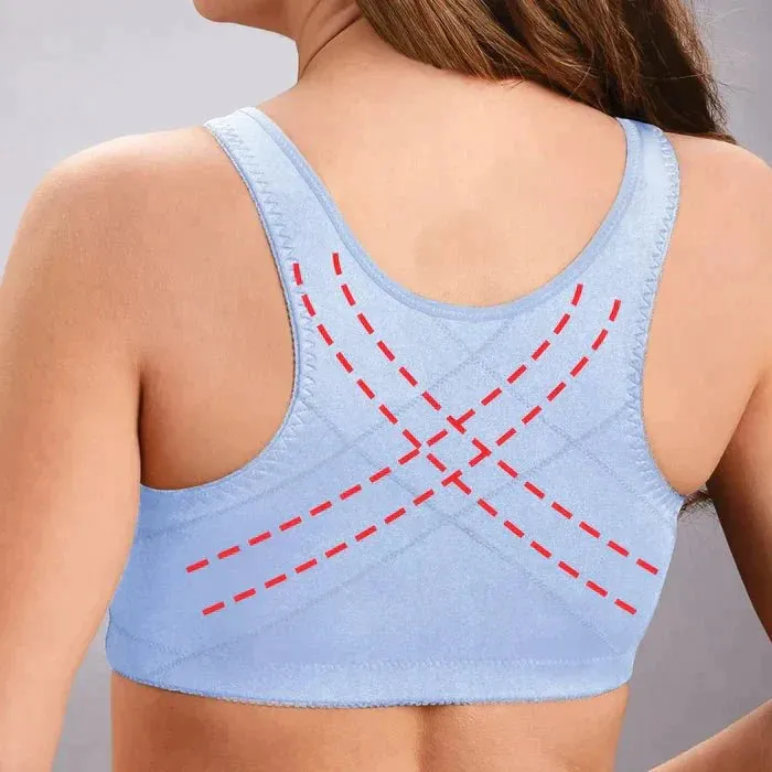 Katya - Comfort Front Closure Woman's Supportive Bra
