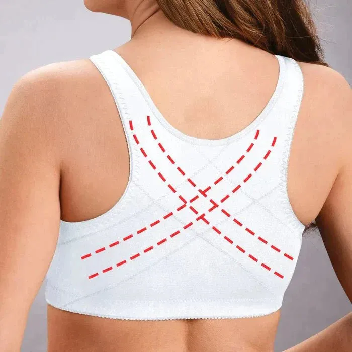 Katya - Comfort Front Closure Woman's Supportive Bra