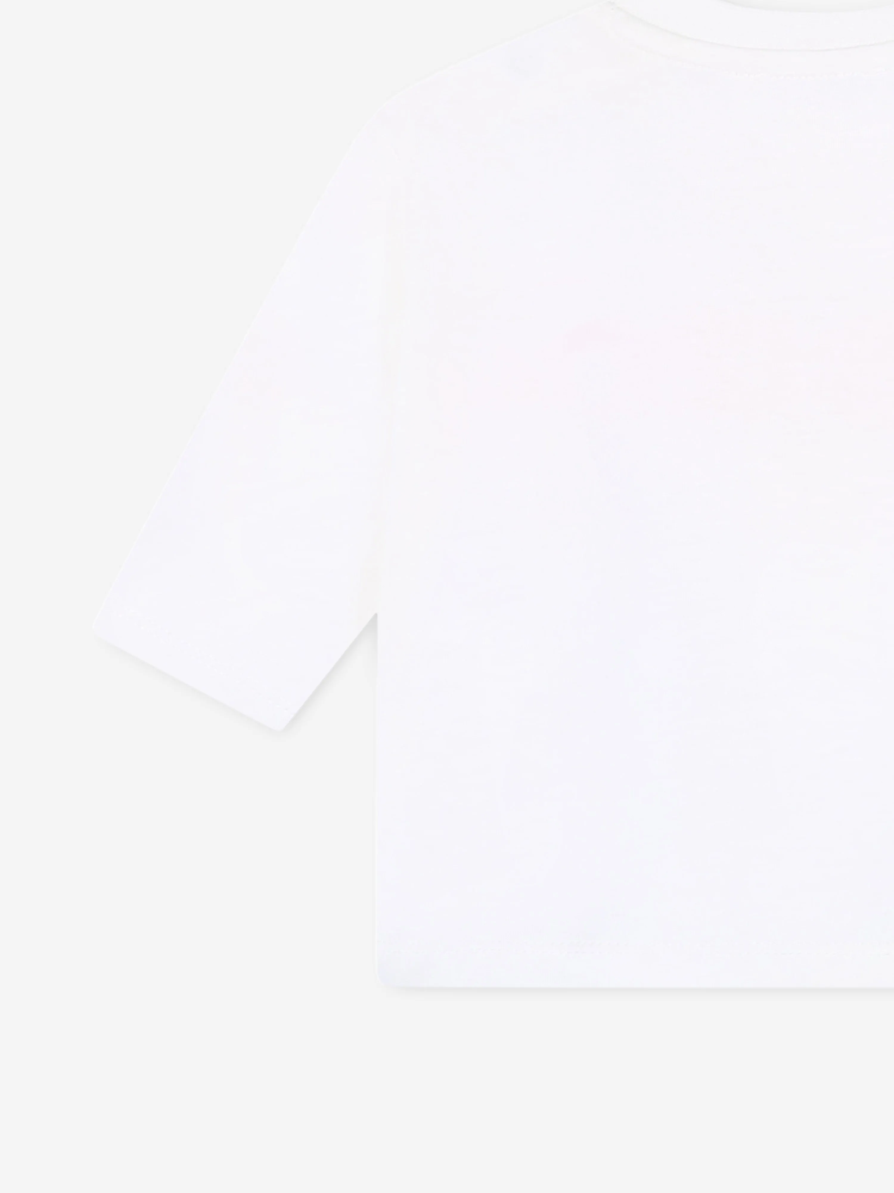KENZO Baby Girls Long Sleeve Logo T-Shirt in Ivory