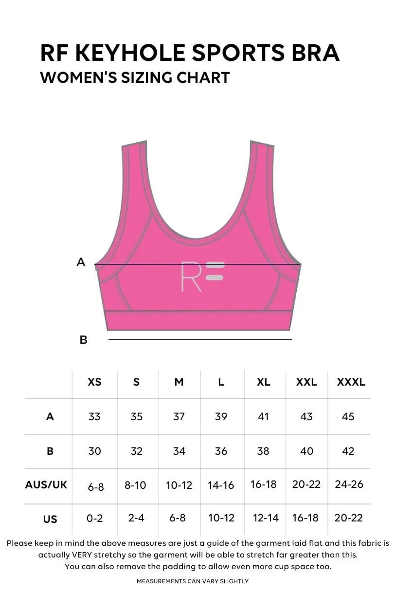 Keyhole Sports Bra - Kindred Spirit