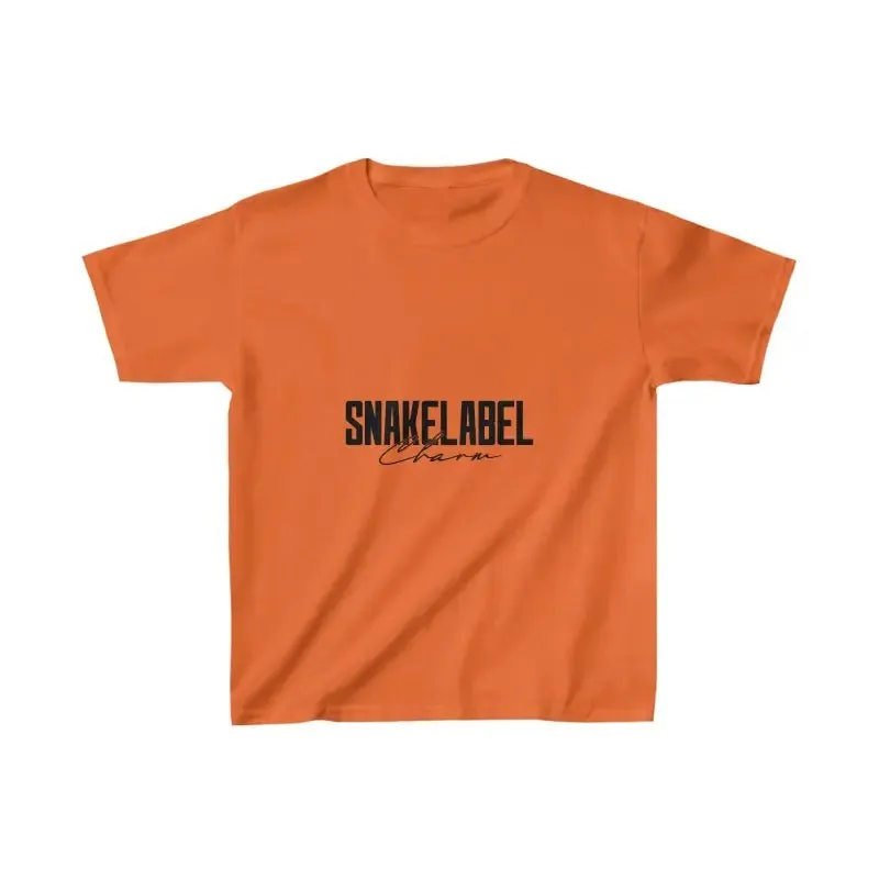 Kids Heavy Cotton Tee US Midweight Cotton Tear-Away Labels