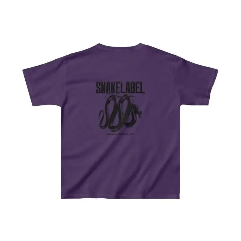 Kids Heavy Cotton Tee US Midweight Cotton Tear-Away Labels