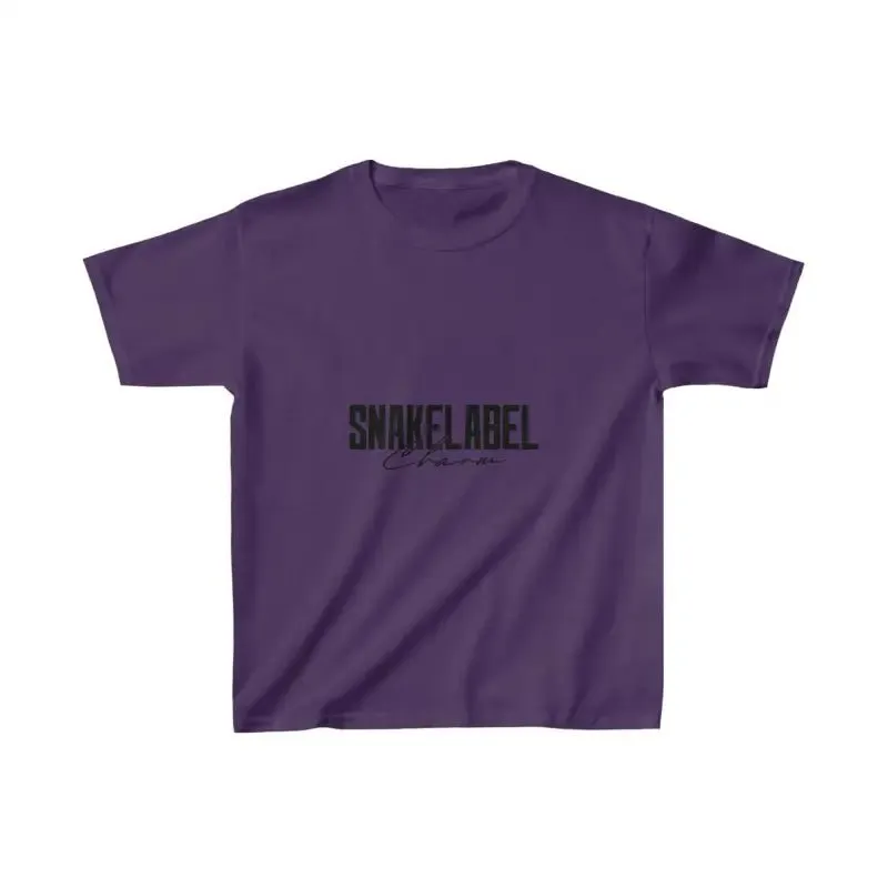 Kids Heavy Cotton Tee US Midweight Cotton Tear-Away Labels