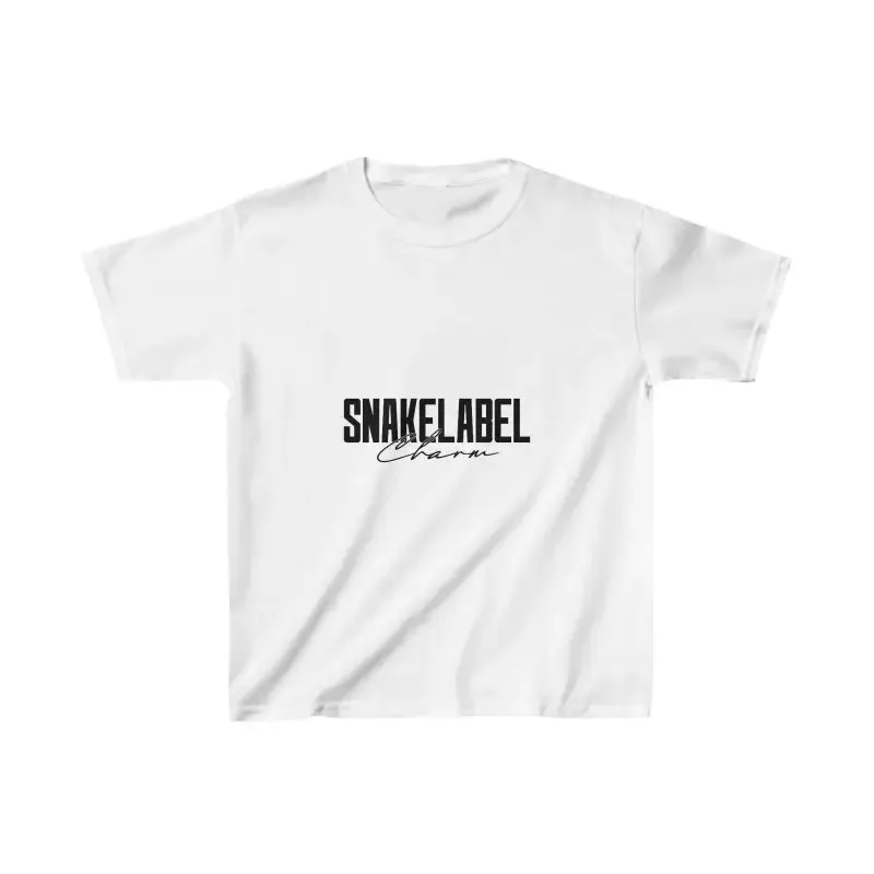 Kids Heavy Cotton Tee US Midweight Cotton Tear-Away Labels