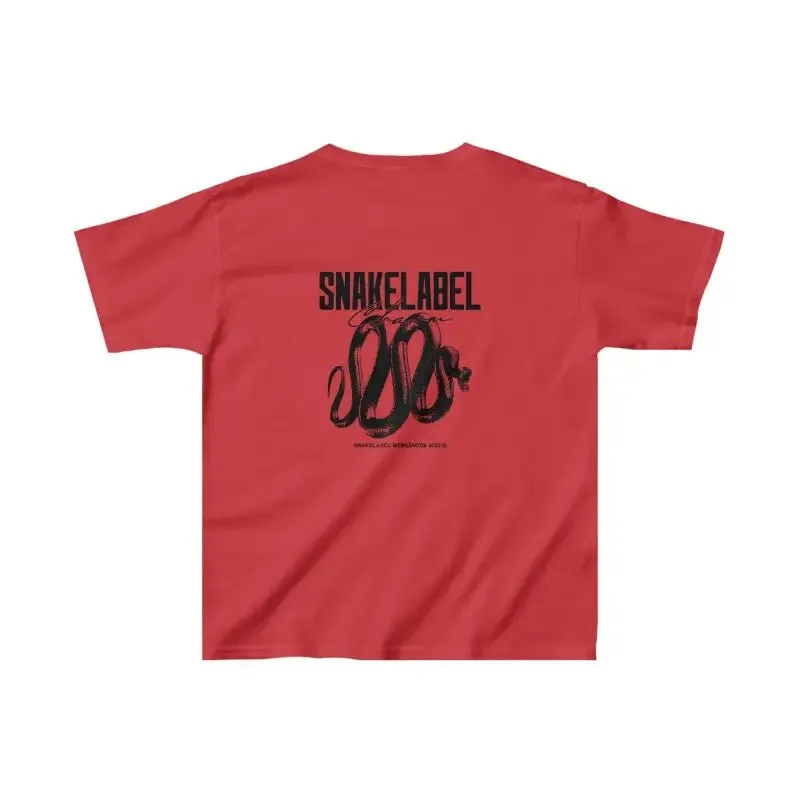 Kids Heavy Cotton Tee US Midweight Cotton Tear-Away Labels