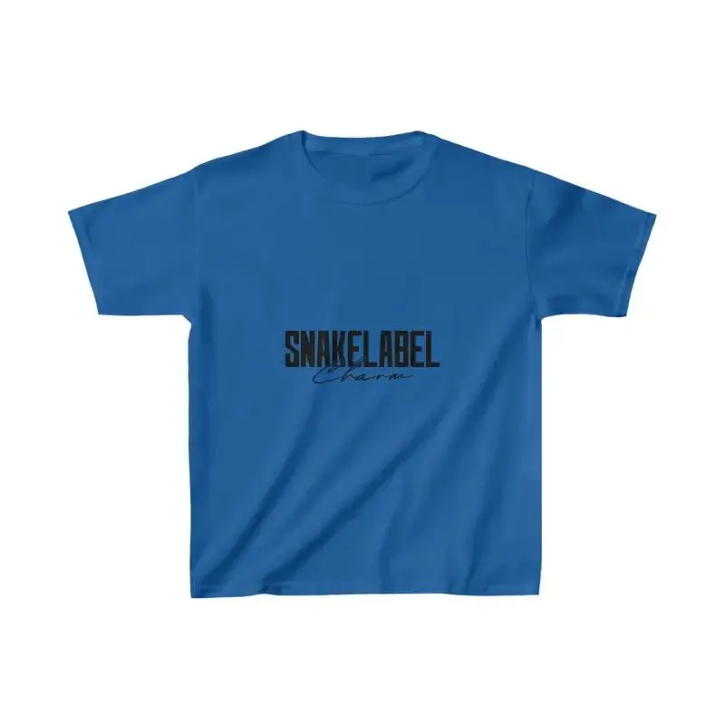 Kids Heavy Cotton Tee US Midweight Cotton Tear-Away Labels