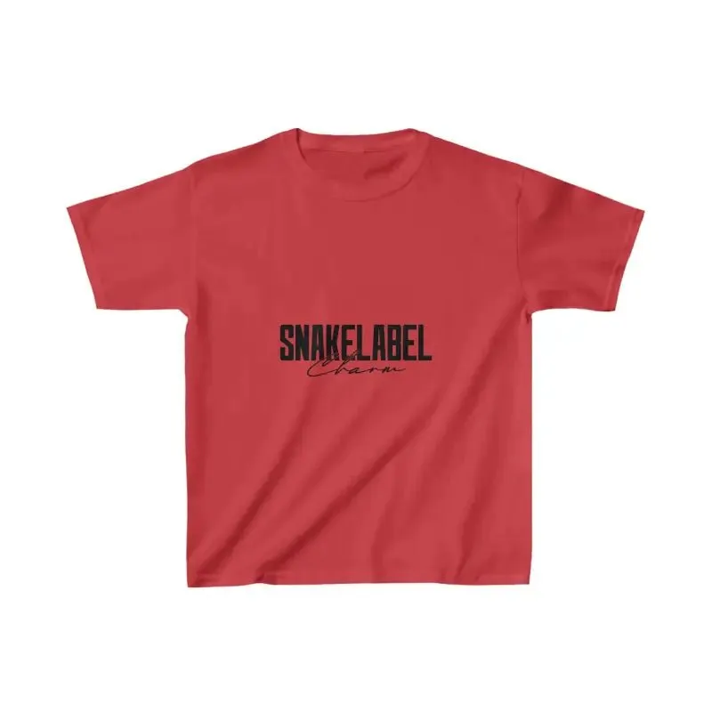 Kids Heavy Cotton Tee US Midweight Cotton Tear-Away Labels