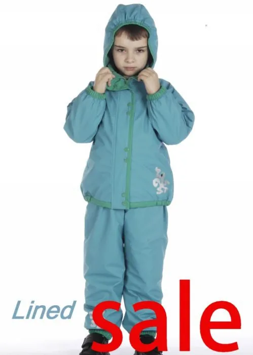 Kozi Kidz rainsets - turquoise lined