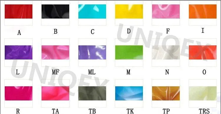 Latex Leggings High Wasit Rubber Skinny Pants