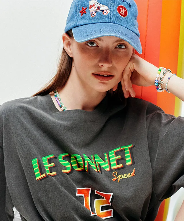 LE SONNET Speed T-shirt - Charcoal