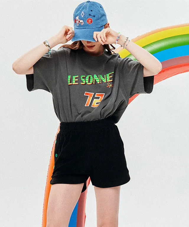 LE SONNET Speed T-shirt - Charcoal