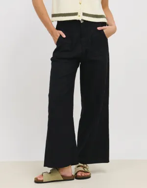 Little Lies Osaka Pant - Black