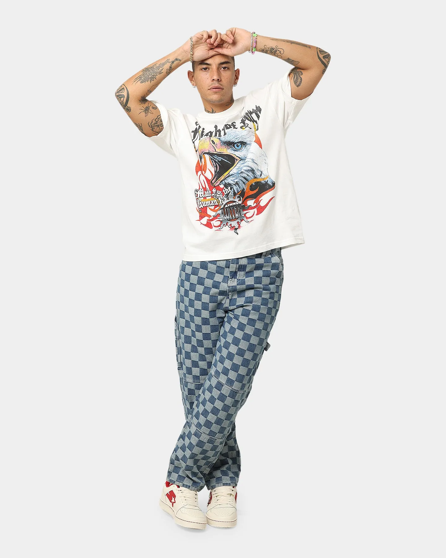 Loiter Fury Vintage T-Shirt Off White