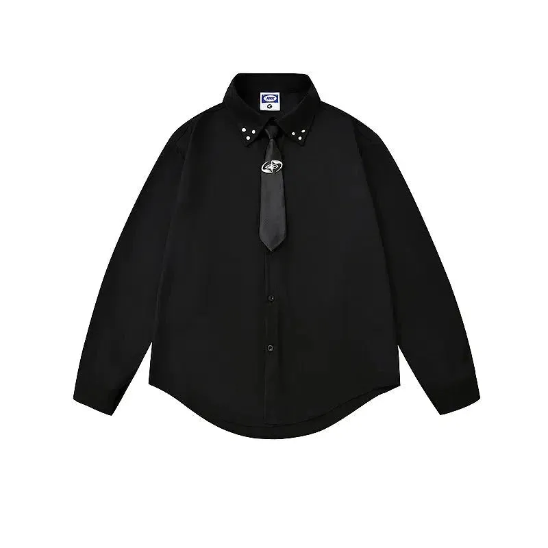 Long-Sleeve Button-Up Shirt