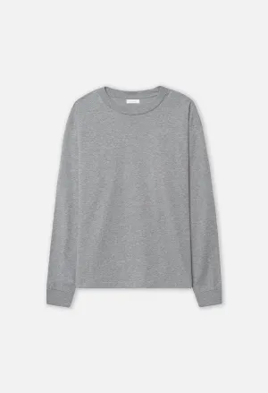 Ls University Tee / Heather Grey