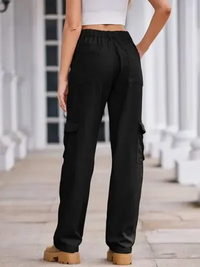 'Lucia' Baggy Wide Leg Cargo Pants