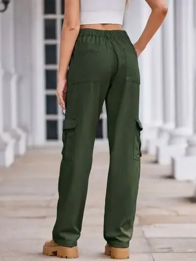 'Lucia' Baggy Wide Leg Cargo Pants