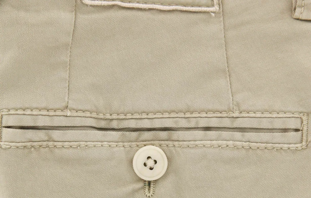 Luigi Borrelli Beige Pants - 38 US / 54 EU