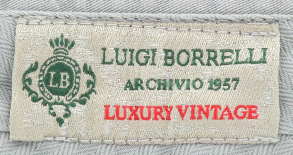Luigi Borrelli Gray Pants - 32 US / 48 EU