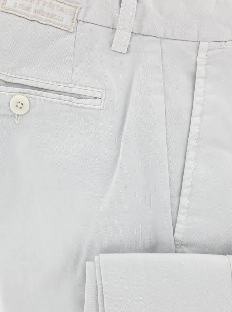 Luigi Borrelli Light Gray Pants - 40 US / 56 EU