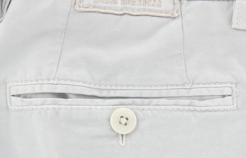 Luigi Borrelli Light Gray Pants - 40 US / 56 EU