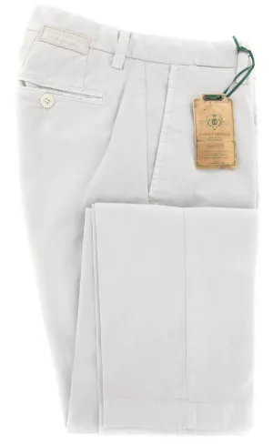 Luigi Borrelli Light Gray Pants - 40 US / 56 EU